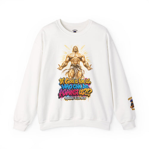 Yahweh Gang "If God before us"  Crewneck sweatshirt
